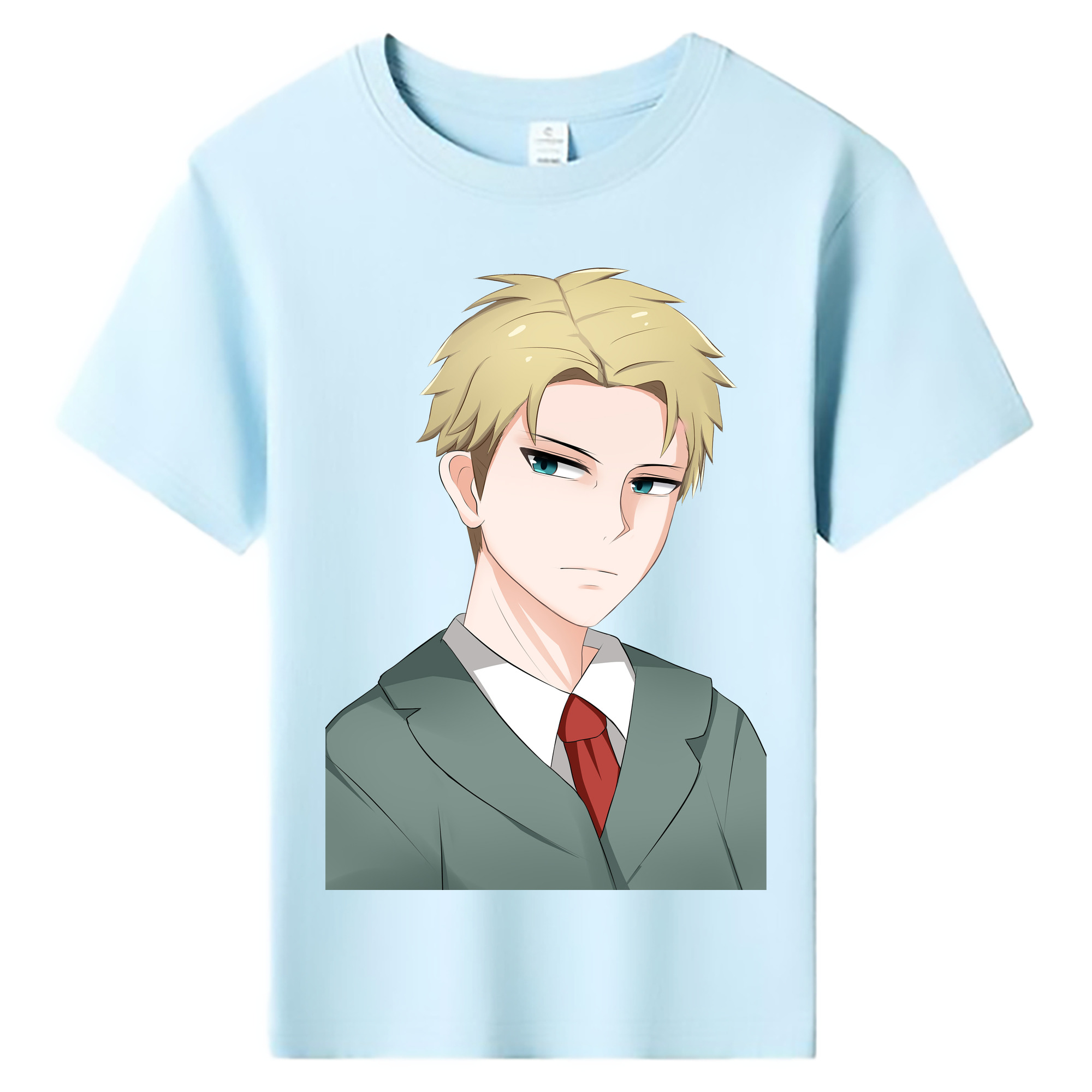 （画像用） SPY×FAMILY间谍家家酒 綿100％キッズTシャツ（フロントプリント）